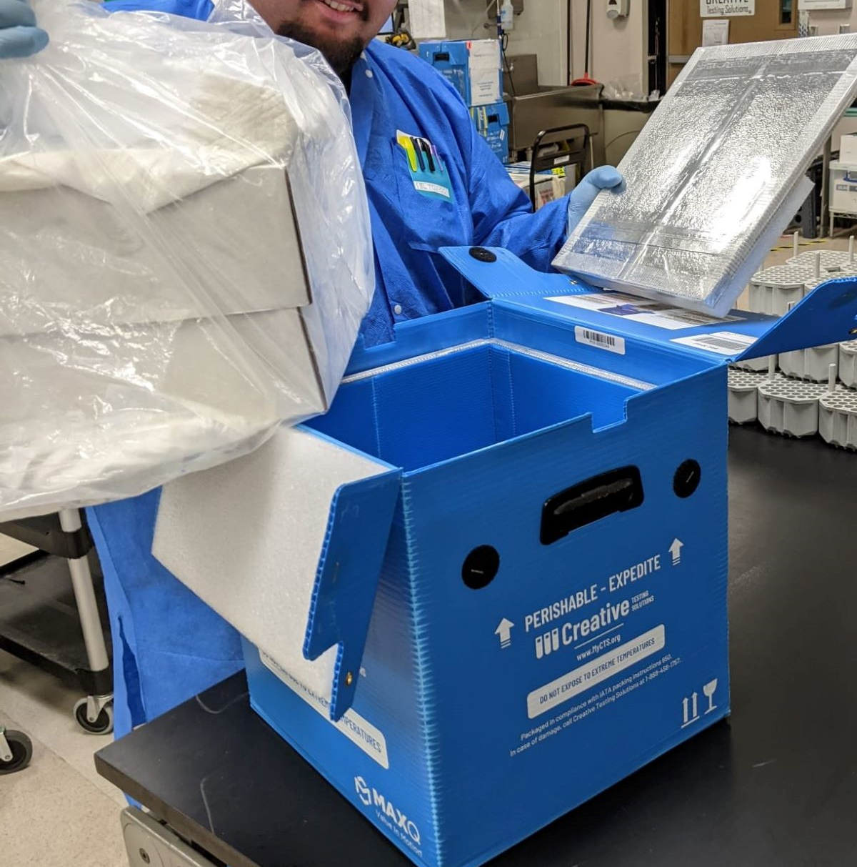 CTS Donor Tube Shipper (DT13V72)